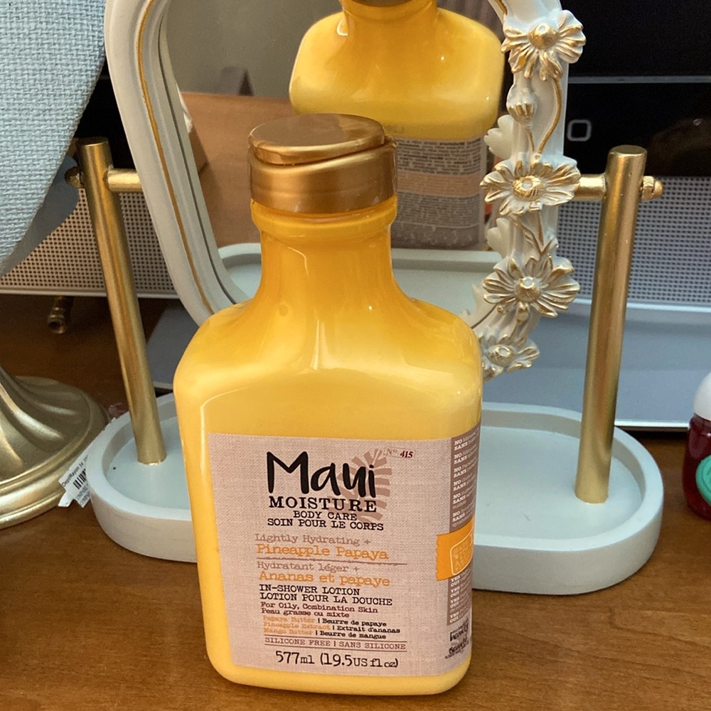 Maui moisture in-shower lotion pineapple papaya scent